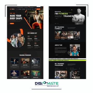Complete digital solution with expert <b>website</b> development for fitness trainers - Product Image 1