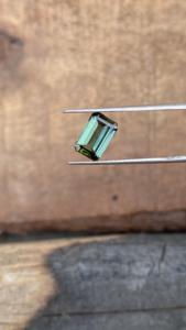 Solo en mi tienda, el color más raro de tanzanita Natural, piedra de corte esmeralda Octágono, zoisita Natural, tanzanita, lupa de 1,97 quilates limpia - Product Image 3