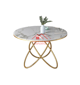 Table basse rotative en marbre, design artisanal, mobilier de décoration intérieure, vente chaude - Product Image 3