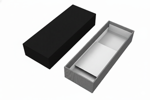 Boîtes de téléphone pour la vente au détail en usine, couleurs personnalisées, couvercles rigides, bases, revêtement UV, gaufrage, lamination brillante/mate, doublure en éponge - Product Image 5