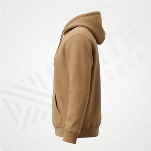 Hoodie surdimensionné élégant pour homme, design vintage délavé avec poche avant, confortable, personnalisable pour l'hiver. - Product Image 3