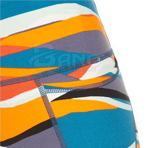 Mallas deportivas sin costuras para mujer de alta calidad, logotipo personalizado, ropa deportiva de cintura alta, entrenamiento de gimnasio, transpirable LICRA/poliéster - Product Image 5