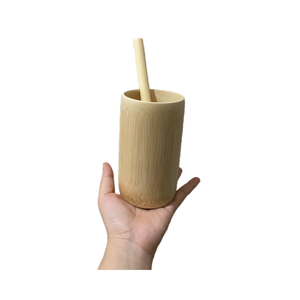 ถ้วยน้ำดื่มไม้ไผ่งานฝีมือจากเวียดนามเป็นมิตรกับสิ่งแวดล้อมของขวัญปลอดสารพิษและทนทาน - Product Image 1