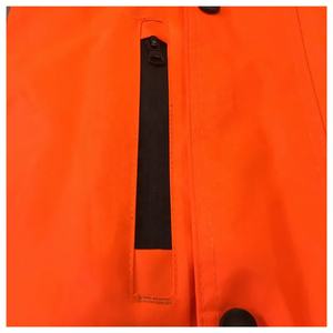 Chaqueta de Seguridad Impermeable de Poliéster Oxford con Logotipo Personalizado, Certificación EEC/CE, Pantalones de Alta Visibilidad para Trabajo Nocturno en Carretera, Invierno y Exteriores - Product Image 6