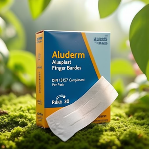 Aluderm Aluplast Finger Bandage DIN 13157 Compliant 30 Pieces Per Pack - Product Image 3