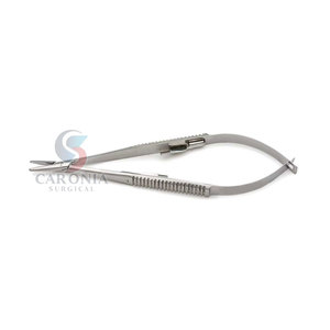 2024 Stock Castroviejo 140mm Soporte de aguja manual Último estilo Acero inoxidable Nuevo diseño Base de instrumentos quirúrgicos - Product Image 6