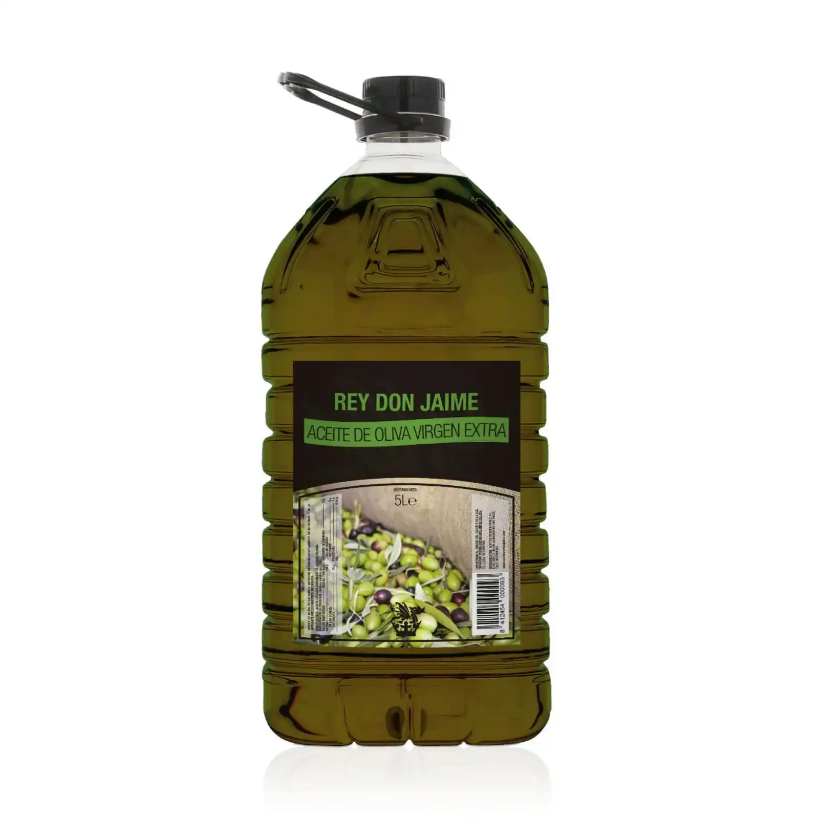 Top huile d'olive extra vierge pressée à froid espagnole 5L bouteille PET naturel d'Espagne 100 emballage naturel cuisson en plastique