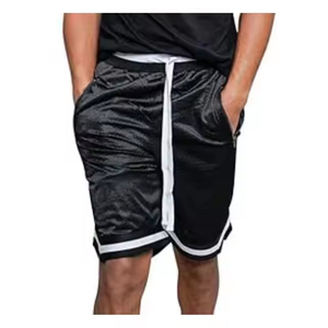 Short de compression d'été à séchage rapide pour homme High Street Short de course d'entraînement à motif solide Short de sport à sublimation avec cordon de serrage - Product Image 1