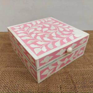 Handmade High Quality Horn <b>MDF</b> Jewelry Storage Boxes Bone Inlay Storage Jewelry <b>Box</b> Home Decor Best Seller - Product Image 1