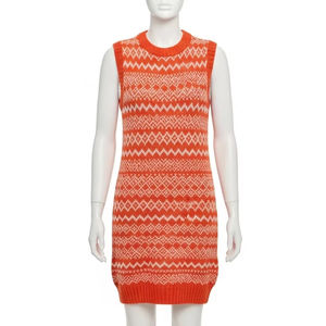 Robe pull en tricot sans manches à motif uni, en acrylique doux et extensible, décontractée, élégante, pour tous les jours, pour les fêtes, pour le bureau, mode féminine - Product Image 1