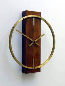 Horloge murale artisanale en fer de qualité supérieure pour une décoration intérieure exclusive, mettant en valeur l'art métallique raffiné et les détails. - Product Image 2