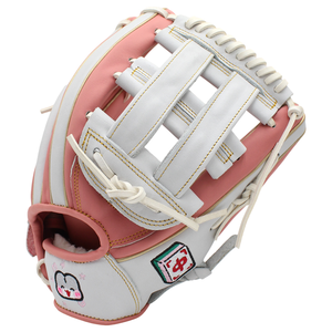 Gants de frappe de baseball professionnels paume en cuir véritable, conception ventilée, ajustement sûr pour frapper la pratique et les jeux - Product Image 1