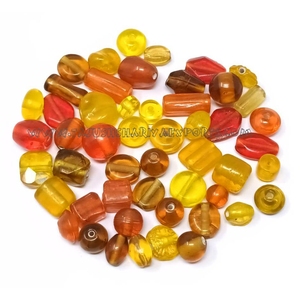 Multo Color & White Glass <b>Beads</b> Mix for DIY Jewelry Making & <b>Curtain</b> Decoration Craft School Training Material Bulk Accessory - Product Image 6