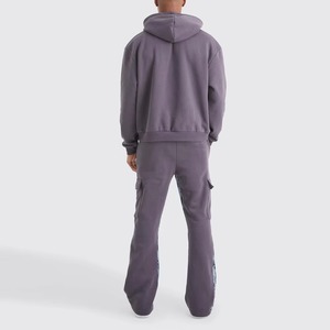 Ensemble survêtement personnalisé surdimensionné, taille plus, sweat-shirt à capuche, pantalon de jogging, impression personnalisée, pantalon de survêtement ample, ensemble sweat-shirt à capuche - Product Image 5