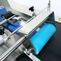 Machine d'étiquetage automatique pour bouteilles plates, sacs et boîtes, applicateur d'étiquettes pour aliments et produits de soin de la peau
