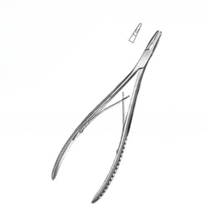 Nawaz Surgical Co. Instrumentos Ortopédicos de Acero Inoxidable, Pinza para Huesos Lempert Personalizada NS-S-2155 Clase I 19cm, Manual Quirúrgica - Product Image 1