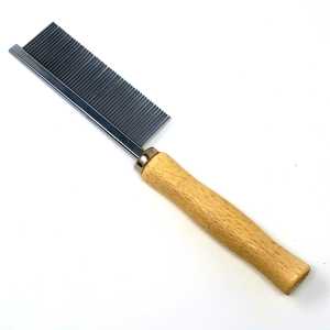 Wooden Handle Pet Flea <b>Removal</b> Comb with Stainless Steel Single Sided Teeth Pet Grooming Tool for Dog <b>Cat</b> - Product Image 5