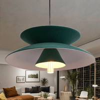Décoration d'intérieur, style moderne, écologique, abat-jour en feutre fait main, salon, marque Fusen, personnalisable OEM/ODM, garantie 2 ans