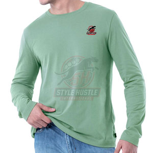 Camisetas de Manga Larga para Hombre, Diseño Personalizado, Estilo Urbano, Transpirables - Product Image 4
