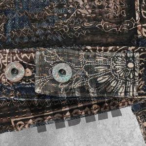 Exclusive Designer <b>Fit</b> Denim Jacket For Man Created For High Fashion Streetwear <b>Perfect</b> For Stylish Casual Outings - Product Image 5