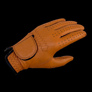Guante de golf de cuero Cabretta impermeable de Indonesia a todo color suave a prueba de viento y transpirable para deportes y rendimiento al aire libre - Product Image 5