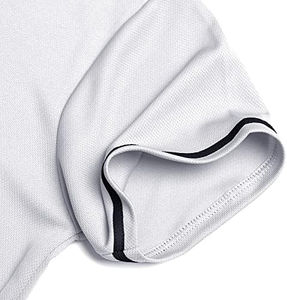 Camiseta de Béisbol Personalizada con Botones para Hombre y Mujer, Estilo Hip Hop, Uniformes de Animadoras, Diseño Dividido, Franja Roja, Equipo Rápido - Product Image 4