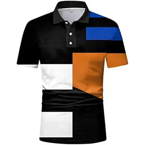 Benutzer definierte Drucks tickerei 100% Baumwolle Polo-Shirt Oem Logo Plain Blank Polo-T-Shirt für Männer 100% Baumwolle Polo-Shirts