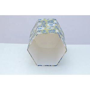 Handmade PP Plastic Home Decorative Dustbin Printed Card Board Trash Can with Lid for Kitchen Waste <b>Storage</b> - Product Image 4