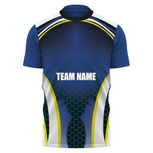 Camiseta deportiva ajustada de nuevo estilo Camiseta de cricket personalizada cómoda con mangas completas Diseño tejido elegante - Product Image 4
