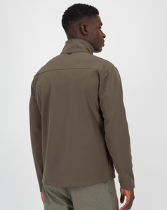 Veste Softshell à Col Sable pour Homme de Meilleure Qualité pour l'Hiver Extérieur Style High Street Imperméable Coupe-Vent Capuche Fermeture à Glissière Avant - Product Image 4