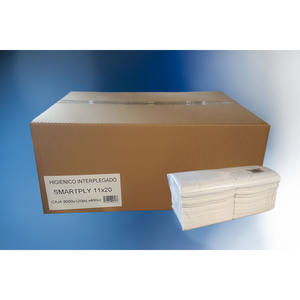 Carta igienica a fogli impilati 11x20cm. Smarpfly 20x400u. B2B - Product Image 1