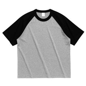 Raglan เสื้อยืดแขนครึ่งแขนสำหรับผู้ชายผ้าฝ้าย100% แห้งเร็วและระบายอากาศได้ดีสวมใส่ได้ทุกวันและกิจกรรมกลางแจ้ง - Product Image 6
