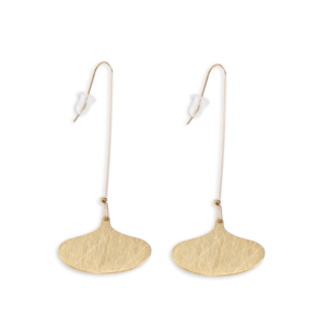 CUCOCUCA YXQ E184 Orecchini pendenti eleganti e minimalisti in acciaio inossidabile placcato oro, moderni e raffinati per l'uso quotidiano - Product Image 1