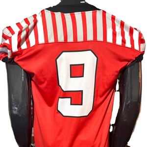 2025 maillot de Football américain personnalisé pantalon respirant attirail sergé broderie courte grande taille usine Pakistan vraies photos vidéo - Product Image 1