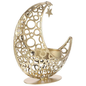 Fantaisie Designer Argenterie Bougeoir Bougeoir Qualité Supérieure En Métal Cristal Bougeoir En Gros Éclairage Accessoires - Product Image 2