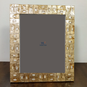 Hot Selling Custom Sizes Table Photo <b>Frame</b> in Mother of Pearl Inlay Handmade Wholesale <b>Capiz</b> <b>Shell</b> <b>Picture</b> <b>Frame</b> Moulding - Product Image 5