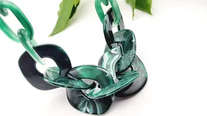 Collar de Resina Hecho a Mano para Mujer, Diseño Náutico de Moda con Temática Artística, Joyería de Moda India para Chicas - Product Image 4