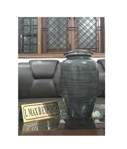 โกศโลหะโกศเผาศพกำหนดขนาดได้เองโกศอินเดียหรูหราอุปกรณ์งานศพสุดหรู - Product Image 4