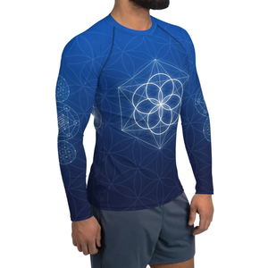 Ventes en gros de rashguards pour hommes à prix raisonnables, style unique, rashguards en polyester et nylon pour hommes, logo personnalisé avec design OEM - Product Image 5