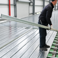 Plancher de mezzanine |   Acier structurel non bétonné |   Plancher composite ignifuge pour immeuble de bureaux de grande hauteur