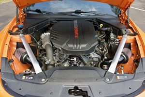 Oferta Única 2021 para Stinger GT Limited Edición Naranja Neón, Sedán V6 Twin Turbo con Tracción en las Cuatro Ruedas, Asientos de Cuero en Venta - Product Image 6