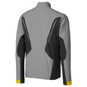Veste de pluie imperméable haute visibilité avec bandes réfléchissantes | Vêtements de pluie de sécurité pour les travailleurs en plein air et les équipages de route - Product Image 2