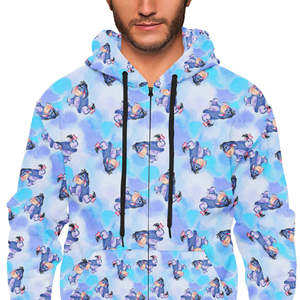 Sudaderas con capucha de sublimación con logotipo personalizado Mejor precio Venta caliente Nuevo estilo Sudadera con capucha de talla grande Impresión personalizada básica Sudadera con capucha de sublimación - Product Image 4