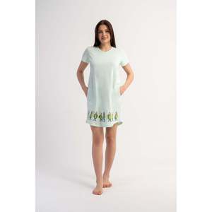 Túnica KADIN P.SUPREM O YAKA KISA KOL ETEGI OVAL CEPLI - Verde - Verde - Product Image 2