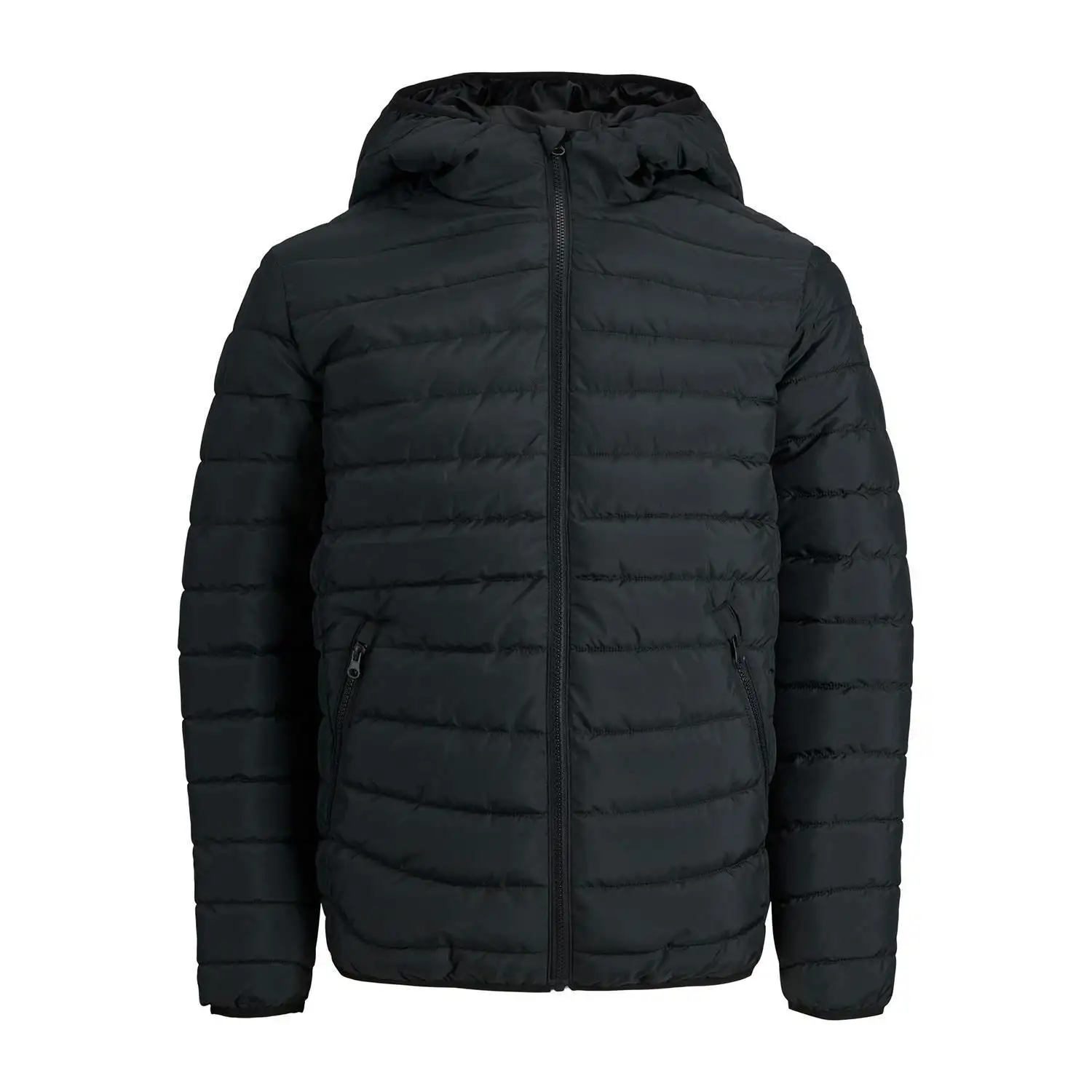 Jaqueta de inverno de alta qualidade para homens, jaqueta de manga comprida com logotipo personalizado impresso, jaqueta sopradora por atacado