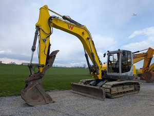 Excavatrice sur chenilles hydraulique Wacker Neuson ET145 74HP 15 tonnes de 2017 à vendre - Product Image 2