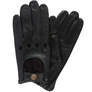 Guantes de cuero para conducir para hombre, guantes de cuero de alta calidad hechos a medida - Product Image 3