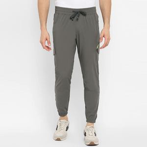 Qualité supérieure Pantalons de jogging pour hommes Slim Fit taille élastique 100% coton Style vintage décontracté broderie personnalisée disponible - Product Image 2
