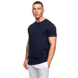 Camiseta personalizada para hombre, tela de lona de algodón 100% de peso pesado de alta calidad con detalle gráfico para deportes - Product Image 1