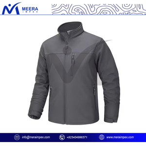 2025 nuevo diseño de chaqueta Softshell personalizada para hombre impermeable a prueba de viento transpirable al aire libre senderismo Camping chaqueta de carcasa suave para hombres - Product Image 2
